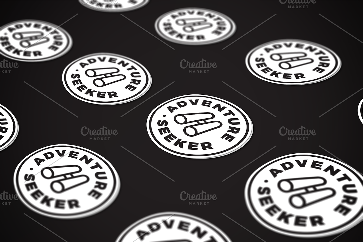 Travel & Adventure Editable Badges preview 6