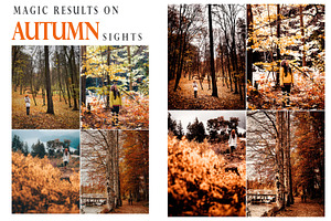 12 Dreamy Autumn Photoshop Actions