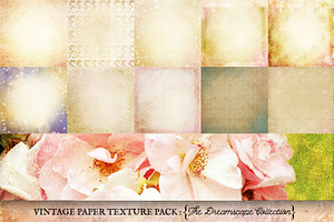 Vintage Paper Textures Dreamscape