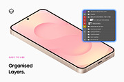 Galaxy S25 Mockups Scenes, an Android Mockup by Asylab (Thumbnail 6 of 58)