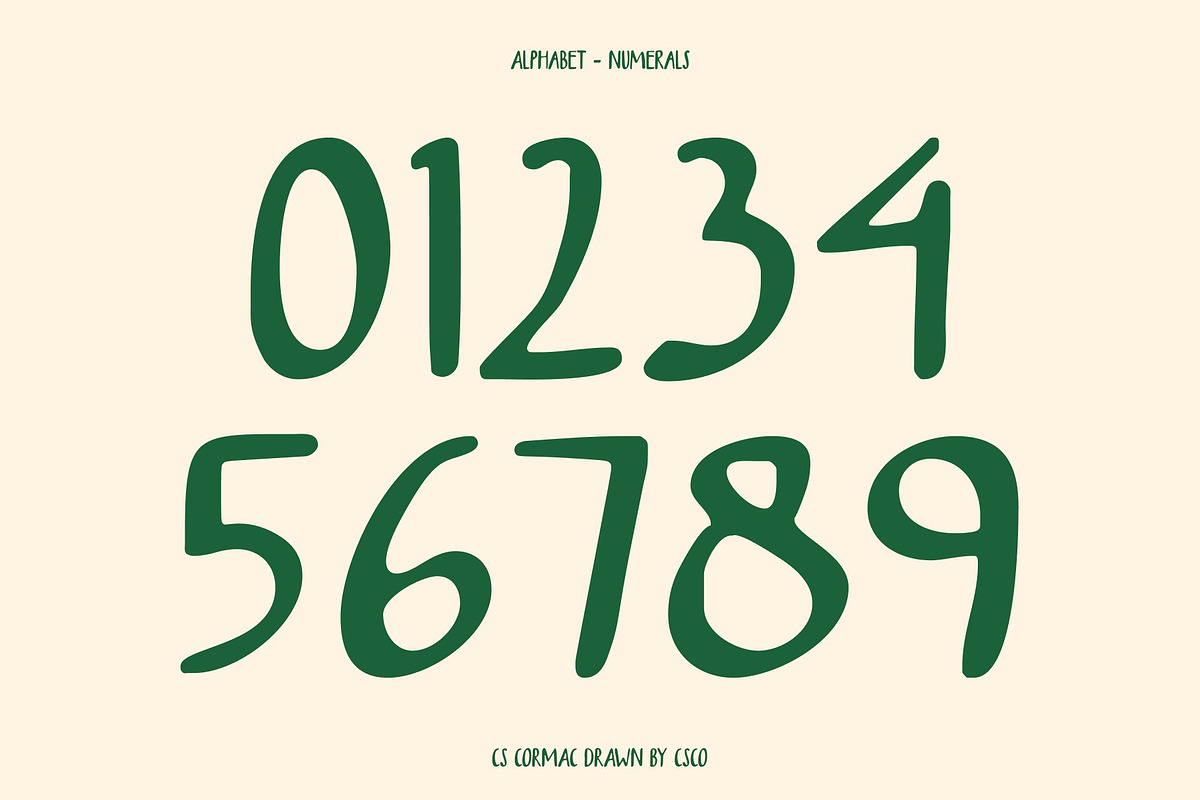 CS Cormac Drawn, a Handwritten Font by Craft Supply Co. (Photo 5 of 8)