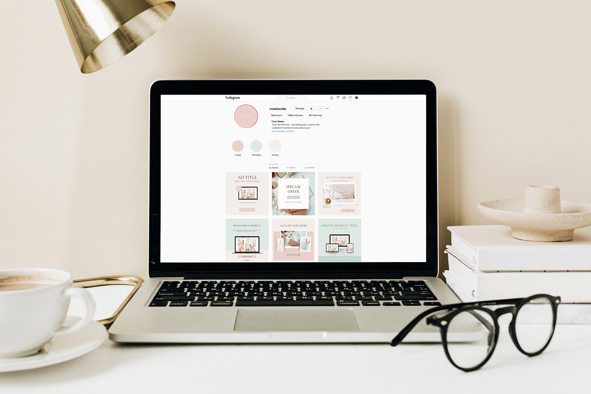 Canva Instagram Template Pack Bundle, a Social Media Template by Amado Brand Design Studio (Photo 9 of 9)