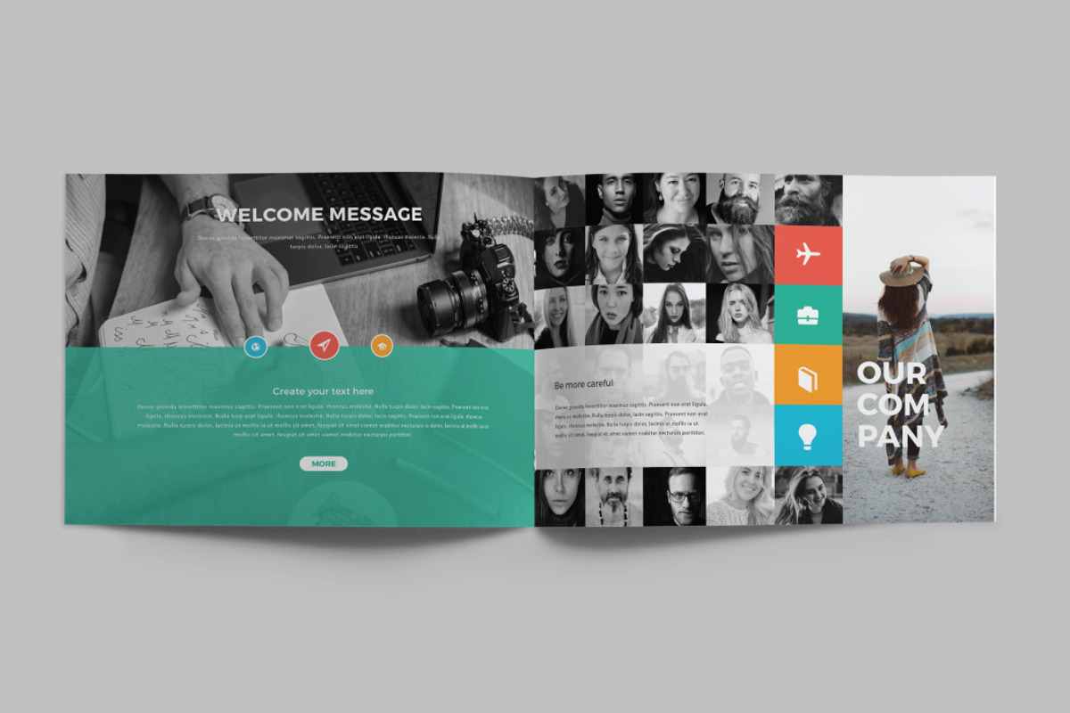 CORPORATE - A5 Brochure, a Brochure Template by Shafura (Photo 2 of 15)