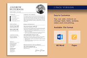 Professional Resume Template, CV, a Resume Template by VictoriousVita (Thumbnail 2 of 8)