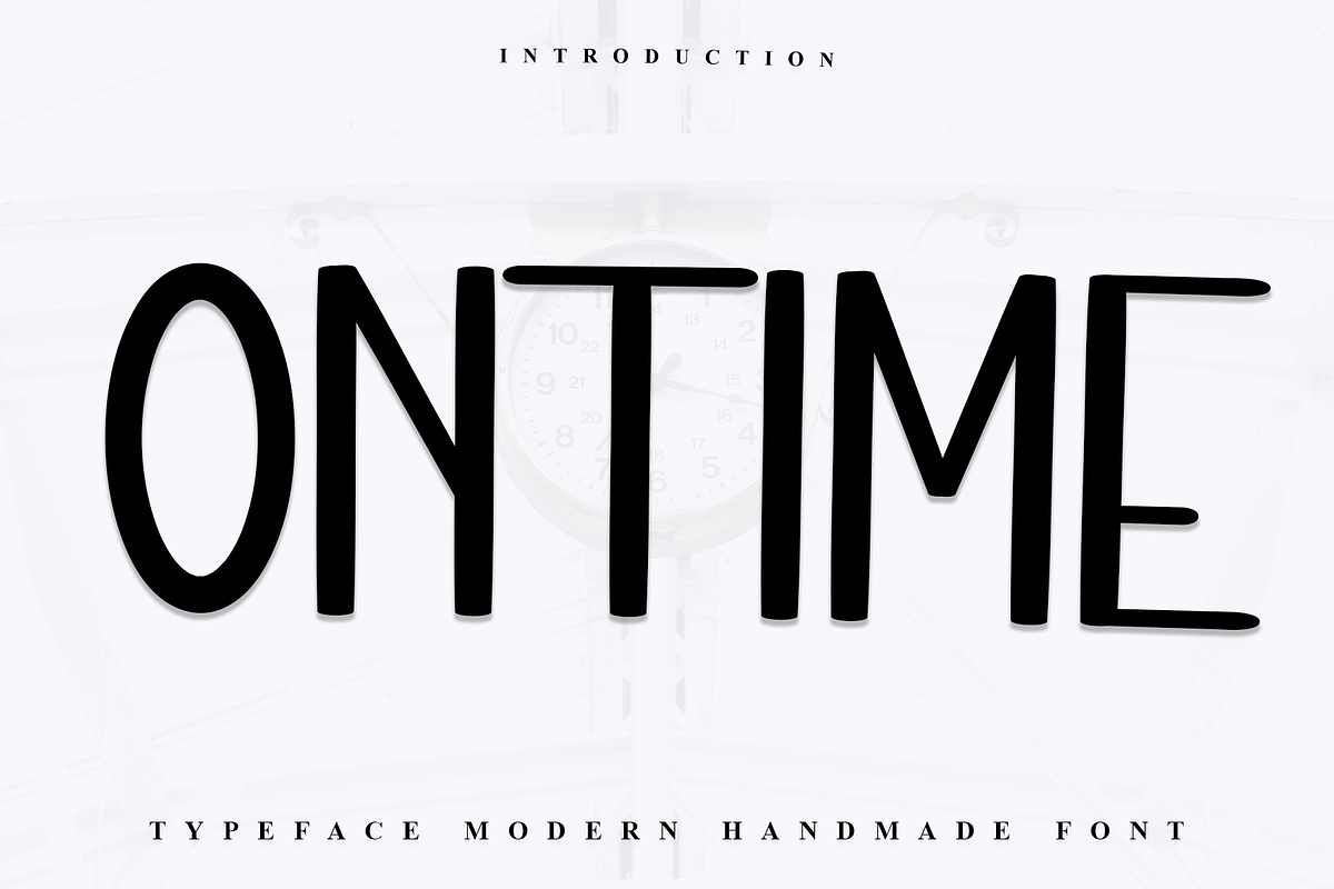 Ontime, a Serif Font by InermediaSTUDIO (Photo 1 of 7)
