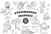 Strawberry Cats, a Graphic by Anastasiya Klempach (Thumbnail 1 of 13)