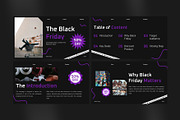 Black Friday Powerpoint Template, a Presentation Template by Eklip Studio (Thumbnail 4 of 5)