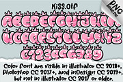Kiss Font, a Symbol Font by Nobu Collections (Thumbnail 7 of 8)