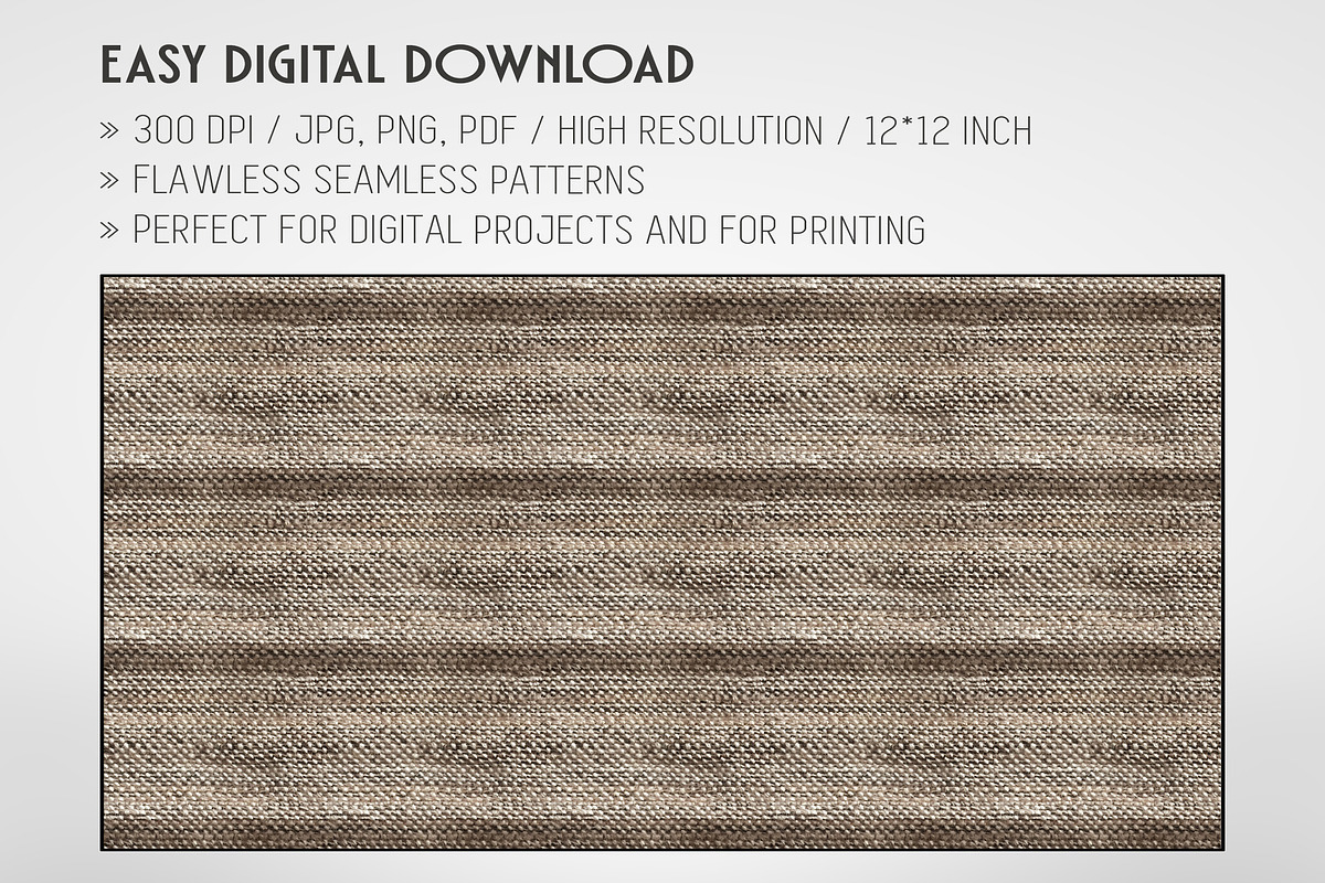 20 Seamless Tweed Patterns, a Pattern Graphic by Nordic Design (Photo 2 of 9)