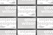 Interior Designer Business Card, a Business Card Template by yesitisprintable (Thumbnail 5 of 5)