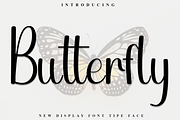Butterfly, a Handwritten Font by InermediaSTUDIO (Thumbnail 1 of 8)