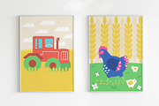 Cute Farm. Prints and patterns set, an Animal Illustration by Oliana Moroz (Thumbnail 15 of 21)
