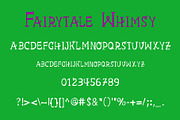 Fairytale Whimsy Hand Drawn Font, a Handwritten Font by Deb M Illustrates (Thumbnail 6 of 6)