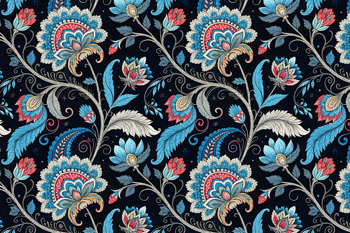A set of seamless patterns in orient, a Pattern Graphic by Designs by Helen Trupak (Photo 4 of 4)