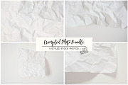 Crumpled Photo Bundle, a Mockup by Stitch & Shutter Stock (Thumbnail 1 of 5)