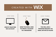 Wix Website Template | Sunday, a Wix Template by Turia Avenue (Thumbnail 4 of 5)
