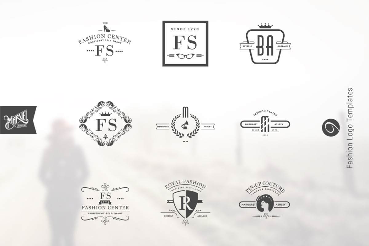 54Vintage-Logos-MarvelBundle, a Branding & Logo Template by Cre8iveSense (Photo 4 of 7)
