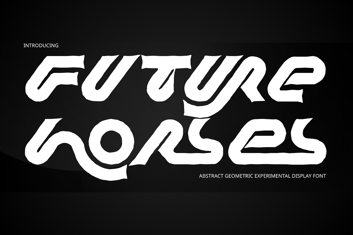 Future Horses - Futuristic Font, a Serif Font by 177Studio (Photo 1 of 8)