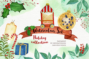 Christmas Edition Watercolor Set