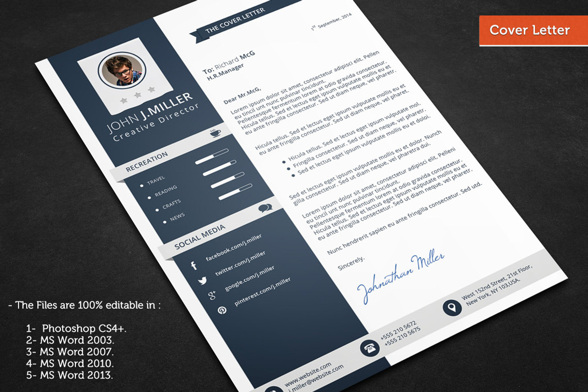 Smasher CV Resume, a Resume Template by CodePower (Photo 4 of 5)