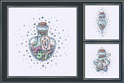 A set of witch potions., an Illustration by KS.IVA (Thumbnail 6 of 10)