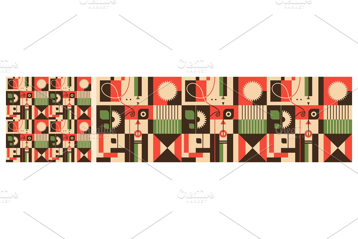 Abstract Geometric Art, a Pattern Graphic by Creative Backgrounds