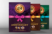 Anniversary Invitation, a Flyer Template by graphicforest (Thumbnail 3 of 3)