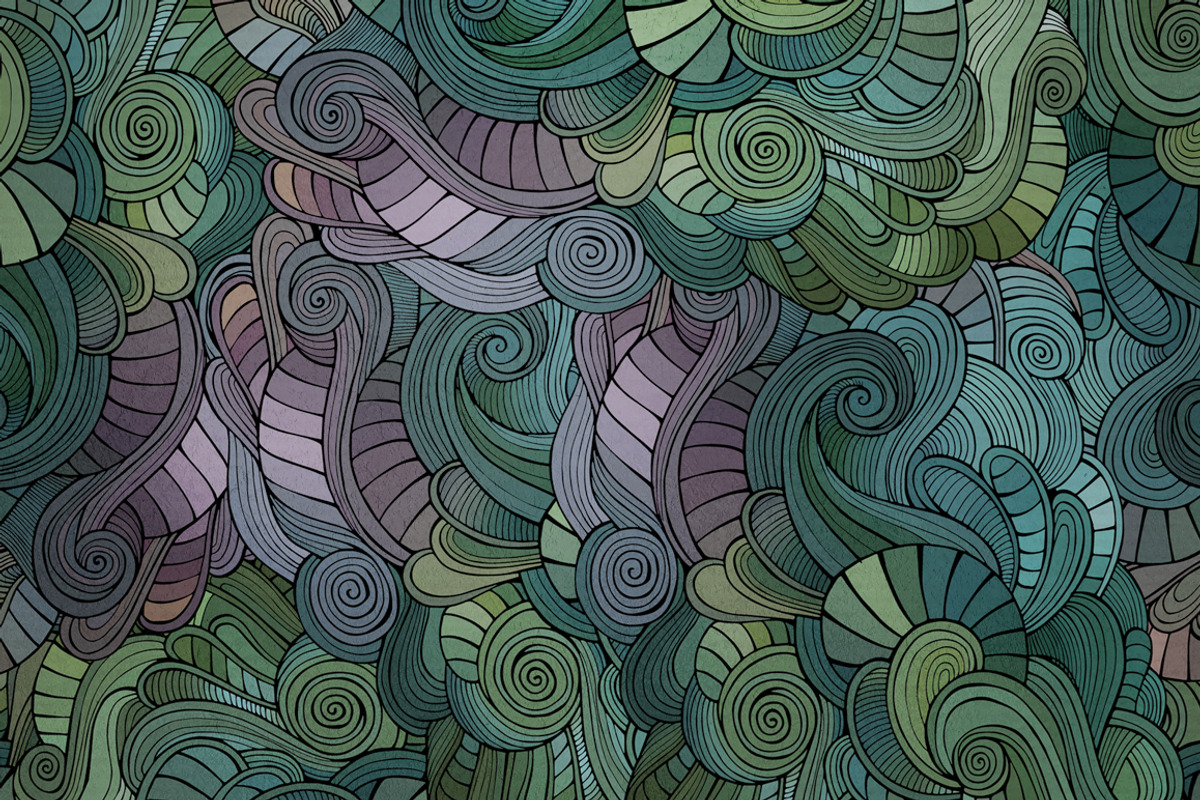 10 Waves Seamless Patterns preview 5