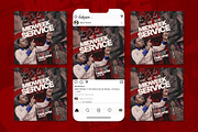 Midweek Church Flyer Template, a Social Media Template by church flyer templates (Thumbnail 6 of 7)