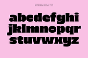 Wister - Bold Font, a Sans Serif Font by limitype (Thumbnail 8 of 12)