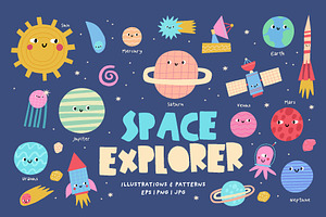 Space Explorer Clipart