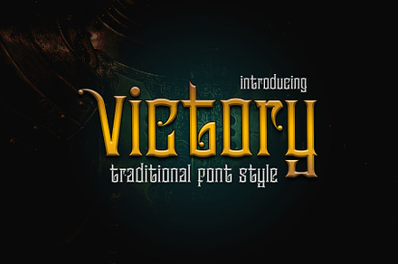 "Victory Font Display Classic era