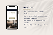 Luxurious Wix Website Template, a Wix Template by Sechi Design Co (Thumbnail 5 of 5)