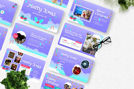 Santta - Christmas Googleslide, a Presentation Template by Dhabee