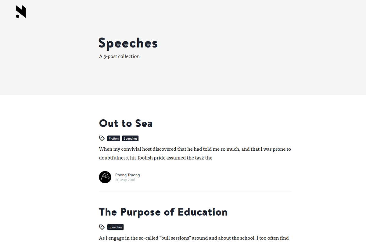 Alesto - The Minimalist Ghost Theme, a Websites & App Template by Pozi Design (Photo 5 of 8)