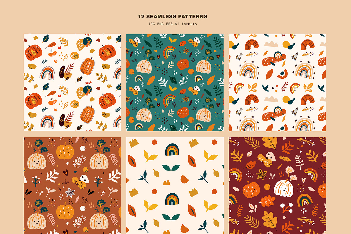 Autumn collection, a Decorative Illustration by MoleskoStudio (Photo 10 of 11)
