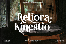 Reliora Kinestio Retro Font