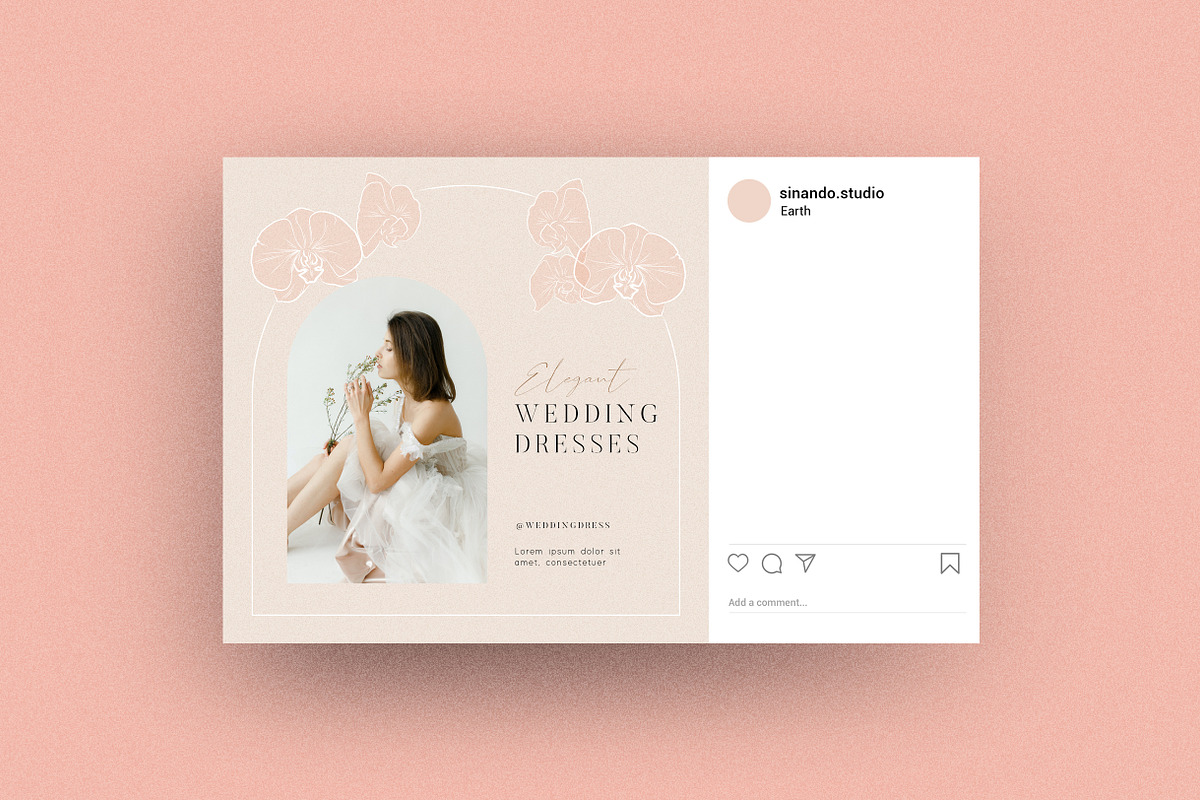 4 Pink Styles Template, a Social Media Template by Sinando Studio (Photo 4 of 4)