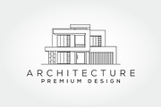 Architecture building logo vector, a Branding & Logo Template by PrastHF (Thumbnail 2 of 2)