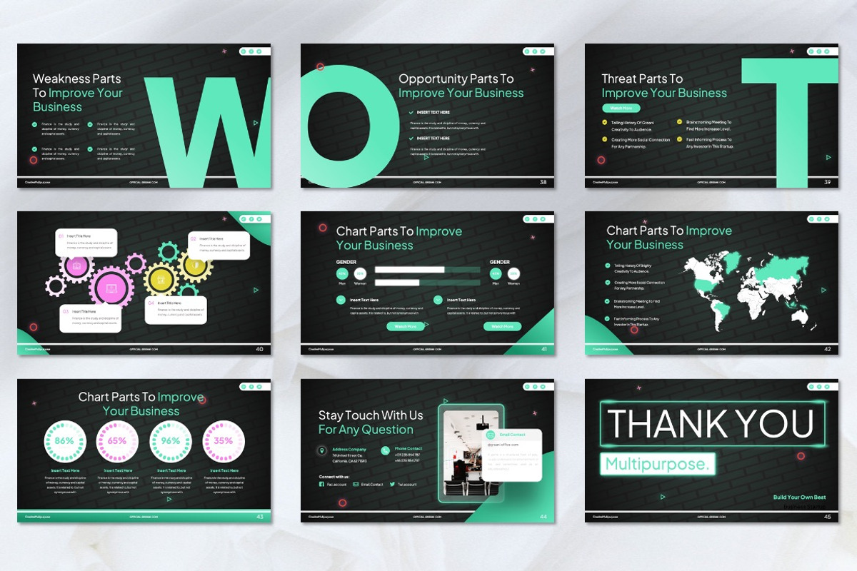 Greani - Corporate Powerpoint, a Presentation Template by Dhabee (Photo 3 of 7)