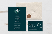 Illustrated Wedding Stationery Suite, a Print Template by Gabba Delgado (Thumbnail 3 of 7)