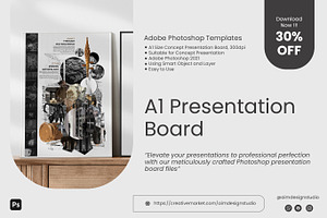 Photoshop - A1 Presentation Board
