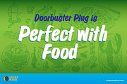 Doorbuster Plug Sign Painter Font, a Font by Paper Moon Graphic Supply (Thumbnail 8 of 10)