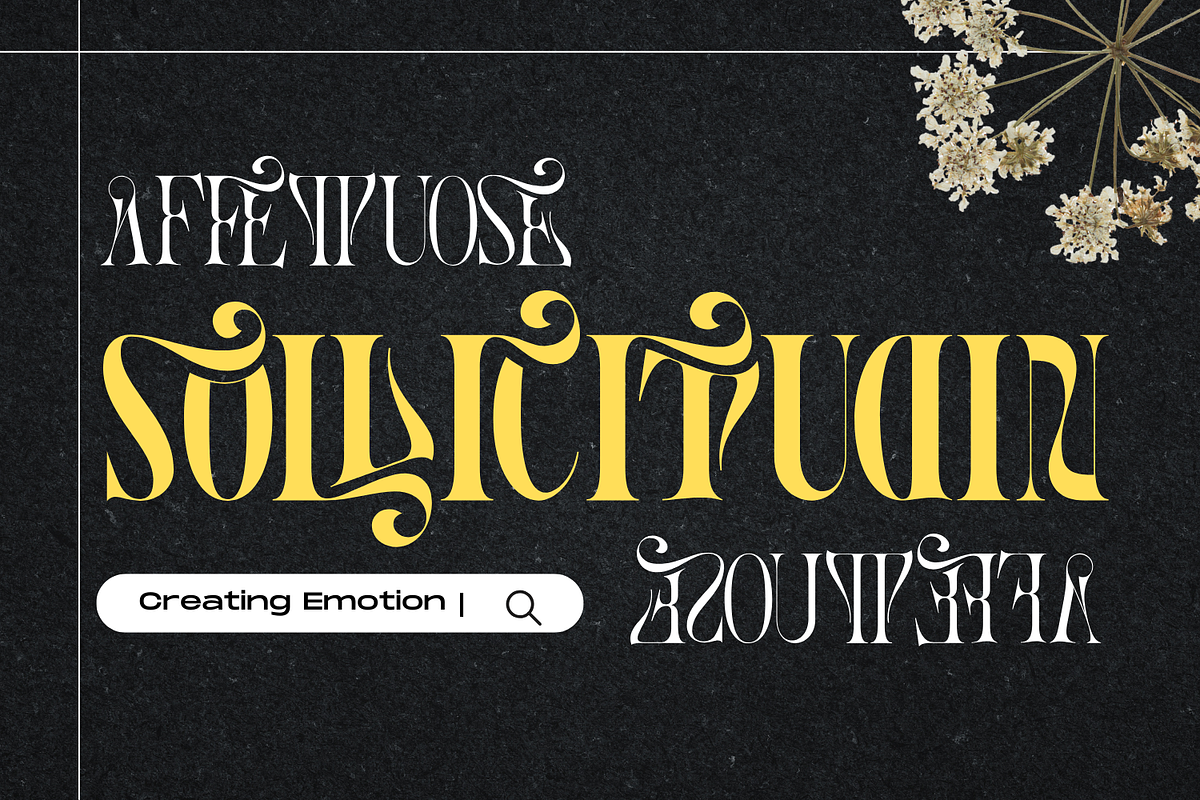 Creating Emotion Font, a Serif Font by 177Studio (Photo 4 of 8)