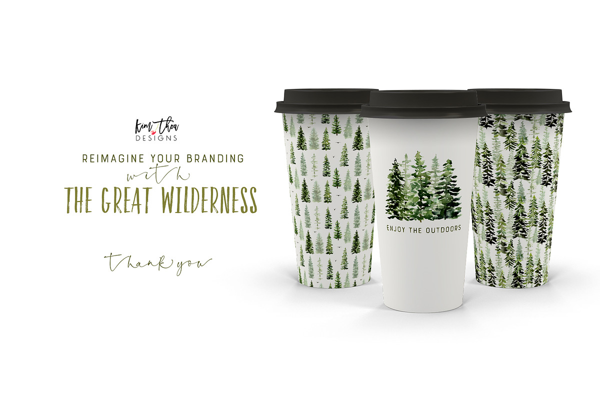 The Great Wilderness Watercolor Set, an Animal Illustration by Kim Thoa Designs (Photo 7 of 8)