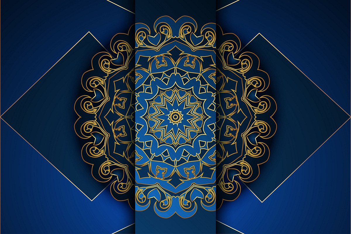 Mandala Luxury Ethnic Vector Bundle, a Background Graphic by NJ Himel (Photo 41 of 93)