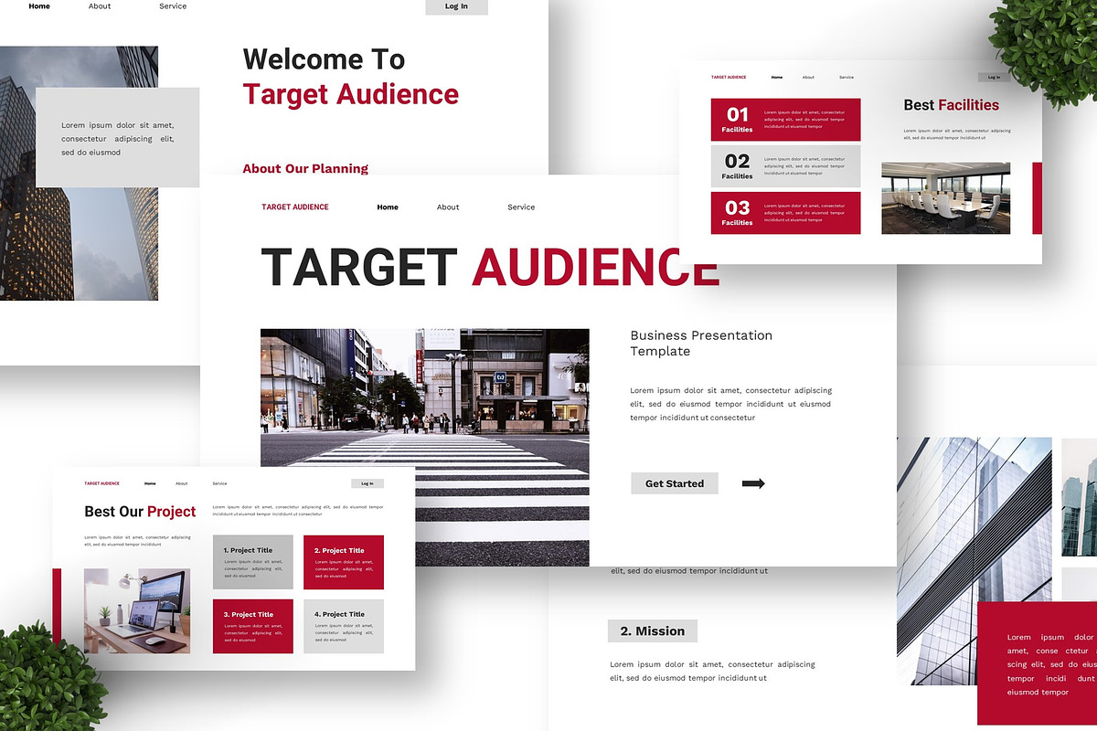 Target Audience - Business Keynote preview 4