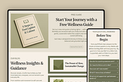 Wellness & Life Coach Website, a Wix Template by Kitteeh (Thumbnail 12 of 20)