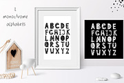 Scandinavian Monochrome Cute Animals, a Background Graphic by Irene_Boiko_ART (Thumbnail 8 of 8)