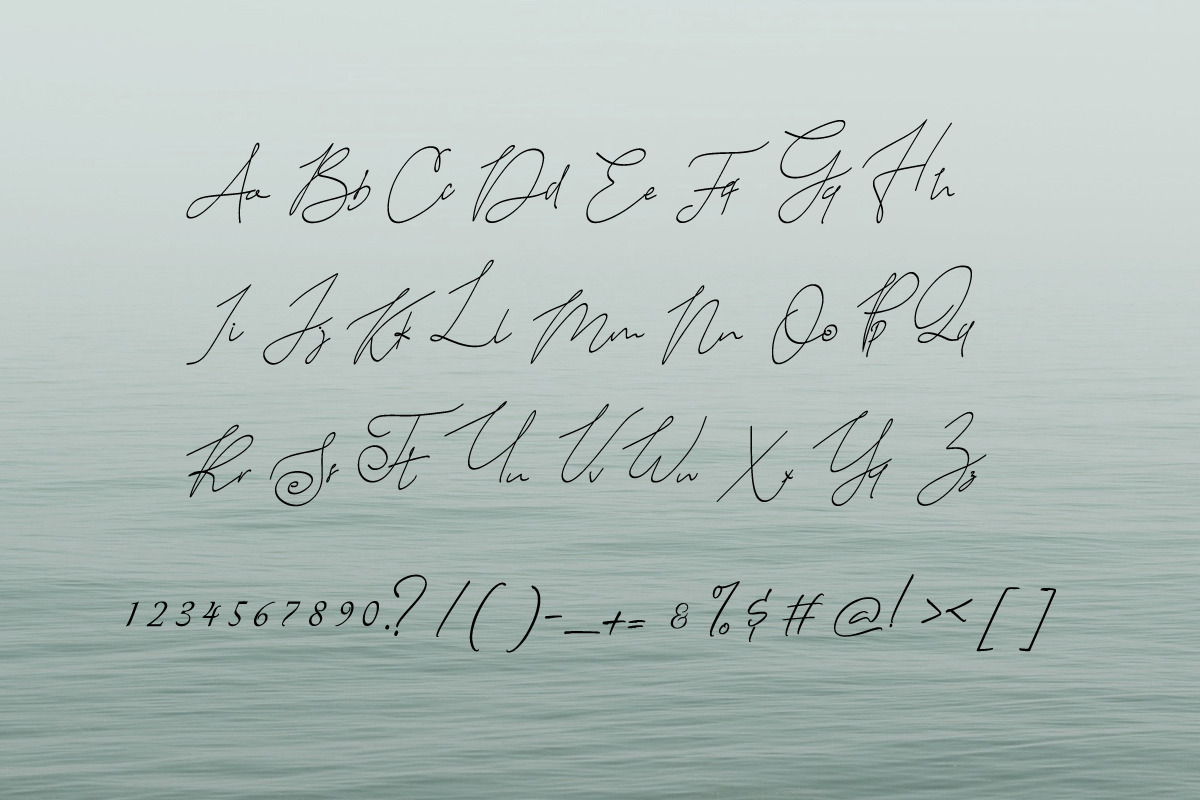 Harvest Curly, a Script Font by iyhulmonsta (Photo 3 of 5)